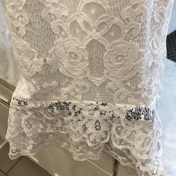 Two Sisters NWT White Lace Dress size 14 designed in Australia - Picture 8 of 16